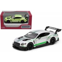 Bentley Continental GT3 1:38 MIX. Wydawca: Kinsmart. SmakLiter.pl Opakowanie Bentley Continental GT3 1:38 MIX