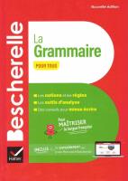 Bescherelle. La grammaire pour tous. Autor:   Praca zbiorowa. SmakLiter.pl Okładka książki Bescherelle. La grammaire pour tous