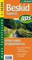Opakowanie Beskid sądecki mapa turystyczna 1:50 000 (stara kartoteka)