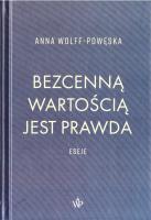 Okładka książki Bezcenną wartością jest prawda