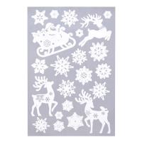 Opakowanie Biała dekoracja elektrostatyczna