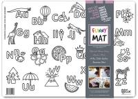 Opakowanie Biała mata Strigo Funny Mat Alfabet 48x33. 5 cm