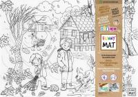Opakowanie Biała mata Strigo Funny Mat Jesień 48x33.5 cm