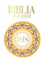 Biblia dla dzieci B5. Autor: brak autora. SmakLiter.pl Okładka książki Biblia dla dzieci B5