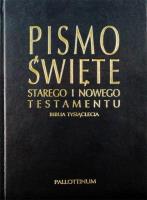 Biblia Tysiąclecia z paginatorami. Wydawca: Pallottinum. SmakLiter.pl Opakowanie Biblia Tysiąclecia z paginatorami