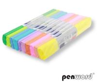 Opakowanie Bibuła marszczona pastel mix 25x200cm (10szt)