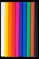 Opakowanie BIBUŁA MARSZCZONA TOP 2000 CREATINIO 50X200 MIX KLASYCZNY: biały, żółty, c.pomarańcz, czerwony, róż, fiolet, niebieski, zielony, brąz, czarny KOMPLET 10 SZTUK