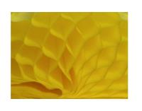 Opakowanie Bibuła przestrzenna żółta 20x33cm