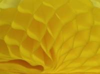 Opakowanie Bibuła przestrzenna żółta 23x33cm