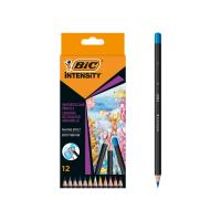 BIC Intensity Premium Watercoloour Kredki ołówkowe Pudełko 12szt. Wydawca: Bic. SmakLiter.pl Opakowanie BIC Intensity Premium Watercoloour Kredki ołówkowe Pudełko 12szt