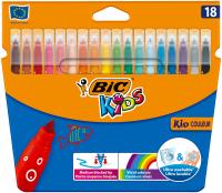 BIC Kids Kid Couleur Flamastry Pudełko 18szt. Wydawca: Bic. SmakLiter.pl Opakowanie BIC Kids Kid Couleur Flamastry Pudełko 18szt