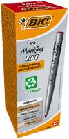 BIC Marking Fine Pocket ECOlutions Marker czerwony Pudełko 12szt. Wydawca: Bic. SmakLiter.pl Opakowanie BIC Marking Fine Pocket ECOlutions Marker czerwony Pudełko 12szt