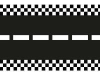 Opakowanie Bieżnik fizelinowy Tor wyścigowy 40x500cm