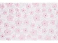Opakowanie Bieżnik Kwiaty jasny różowy 26x500cm