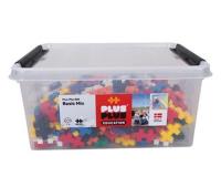 Big Mix podstawowych kolorów 400 elementów. Wydawca: PLUS-PLUS. SmakLiter.pl Opakowanie Big Mix podstawowych kolorów 400 elementów
