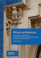 Bilans półwiecza. Koło Naukowe Historyków.... Autor: red. Zenon Piech. SmakLiter.pl Okładka książki Bilans półwiecza. Koło Naukowe Historyków...
