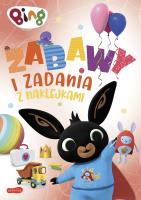 Bing. Zabawy i zadania z naklejkami 2. Autor: Opracowanie zbiorowe. SmakLiter.pl Okładka książki Bing. Zabawy i zadania z naklejkami 2