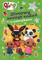 Bing. Zimowy zeszyt zadań z naklejkami. Autor: Opracowanie zbiorowe. SmakLiter.pl Okładka książki Bing. Zimowy zeszyt zadań z naklejkami