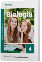 Biologia 4 podręcznik liceum i technikum zakres rozszerzony. Autor: Beata Jakubik, Renata Szymańska. SmakLiter.pl Okładka książki Biologia 4 podręcznik liceum i technikum zakres rozszerzony