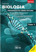 Biologia - pięćdziesiątka przed maturą T.1. Autor: Grzegorz Gola. SmakLiter.pl Okładka książki Biologia - pięćdziesiątka przed maturą T.1