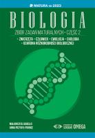 Biologia Zbiór zadań maturalnych Część 2 Matura od 2023 roku. Autor: Elżbieta Małgorzata Jagiełło, Anna Przybył-Prange. SmakLiter.pl Okładka książki Biologia Zbiór zadań maturalnych Część 2 Matura od 2023 roku