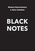 Okładka książki Black Notes