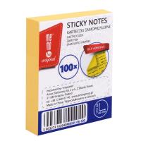 Bloczek samoprzylepny 40x50mm 100K żółty MemoBe. Wydawca: MemoBe. SmakLiter.pl Opakowanie Bloczek samoprzylepny 40x50mm 100K żółty MemoBe