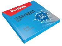 Opakowanie Bloczek samoprzylepny 75x75 niebieski kratka 80K