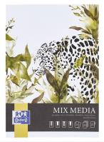 Blok artystyczny A5/50K mix media 225g klejony. Wydawca: Oxford. SmakLiter.pl Opakowanie Blok artystyczny A5/50K mix media 225g klejony