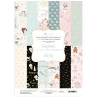 Opakowanie Blok kreatywny Frosty Pastels 20 arkuszy