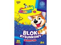 Opakowanie Blok rysunkowy A4 100g 20 arkuszy Astrino 10 sztuk