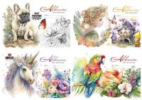 Opakowanie Blok rysunkowy A4/12K 100g/m2