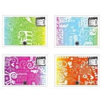 Opakowanie Blok rysunkowy A4/15K kolorowy Doodles (10sz)