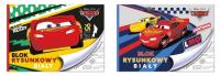 Opakowanie Blok rysunkowy A4/20K biały Cars