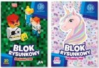Opakowanie Blok rysunkowy A4/20K Pixel&Unicorn (10szt) ASTRA