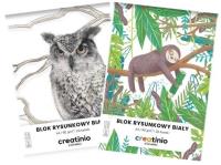 Blok rysunkowy biały A4/20K Creatino (20szt). Wydawca: Top 2000. SmakLiter.pl Opakowanie Blok rysunkowy biały A4/20K Creatino (20szt)