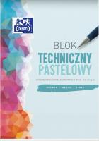 Blok techniczny A4/10K 225G pastelowy (20szt). Wydawca: Oxford. SmakLiter.pl Opakowanie Blok techniczny A4/10K 225G pastelowy (20szt)