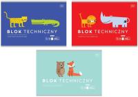Blok techniczny A4/10K 240g BEBE Kids mix (10szt). Wydawca: INTERDRUK. SmakLiter.pl Opakowanie Blok techniczny A4/10K 240g BEBE Kids mix (10szt)