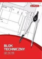 Blok techniczny A4/10K biały (20szt) HERLITZ. Wydawca: HERLITZ. SmakLiter.pl Opakowanie Blok techniczny A4/10K biały (20szt) HERLITZ