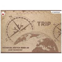 Opakowanie Blok techniczny A4/10K biały Trip (20szt)