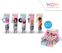 Błyszczyk do ust z zawieszką WOW mix wzorów WOW00012. Wydawca: Kids Euroswan. SmakLiter.pl Opakowanie Błyszczyk do ust z zawieszką WOW mix wzorów WOW00012