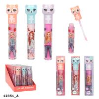 Opakowanie Błyszczyk pachnący z topem zwierzakiem Top Model 3wz BEAUTY&ME 12351A