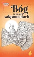 Bóg w swoich sakramentach. Autor: Andrzej Ochman. SmakLiter.pl Okładka książki Bóg w swoich sakramentach