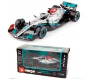 Opakowanie Bolid F1 Mercedes-AMG W13 E Russel 1:43 BBURAGO