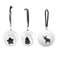 Opakowanie Bombka Black and White