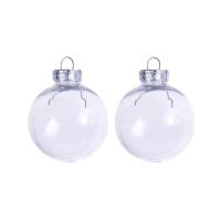 Opakowanie Bombka przeźroczysta zrób to sam 2 szt.