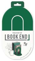 Book End Podpórka pod książki ciemny zielony. Wydawca: IF. SmakLiter.pl Opakowanie Book End Podpórka pod książki ciemny zielony