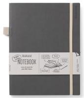 Opakowanie Bookaroo Notatnik Journal duży - Szary
