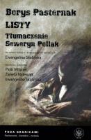 Borys Pasternak. Listy. Autor:   Praca zbiorowa. SmakLiter.pl Okładka książki Borys Pasternak. Listy
