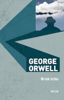 Brak tchu. Autor: Orwell George. SmakLiter.pl Okładka książki Brak tchu